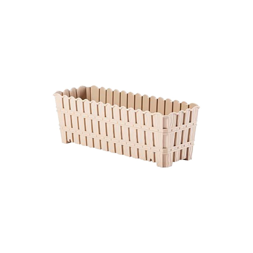 VIOLETHOUSE 40CM BAMBOO BALCONY FLOWER POT 1058