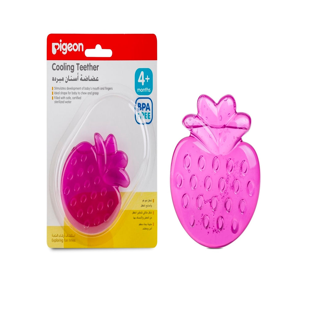 PIGEON COOLING TEETHER STRAWBERRY
