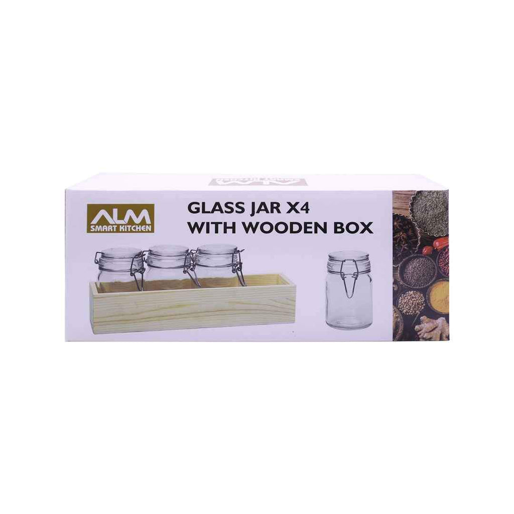 ALM Glass Bottle With Lid 17XK074-1