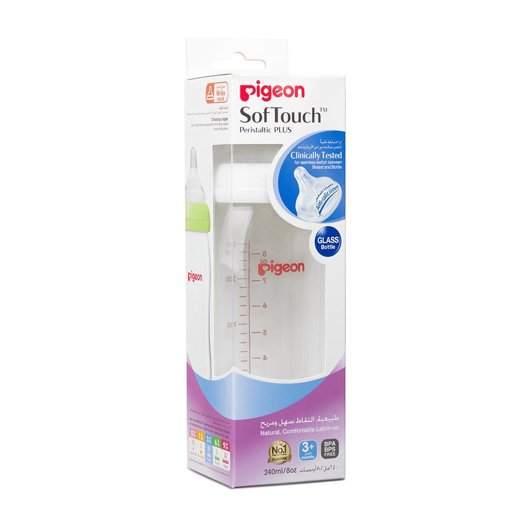 PIGEON WN GLASS BOTTLE 24 A00488