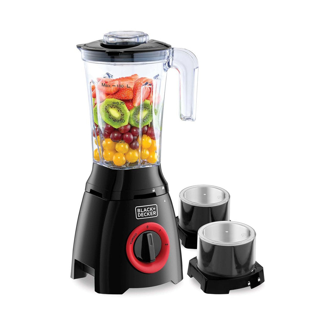 Black Decker Blender With Grinder Mill And Extra Jar Almuftah Center