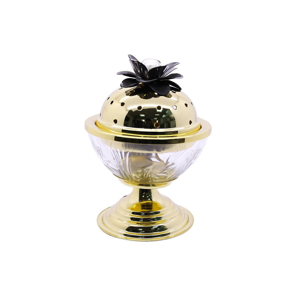 CEMET DECORATED BOWL GOLD CMT-0385