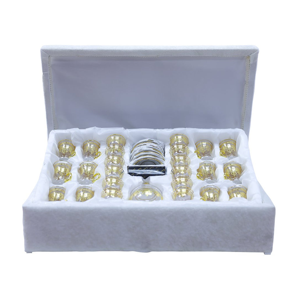 ENES CAM 49 PCS GLASS SET WOODEN BOX ES-49ITL3