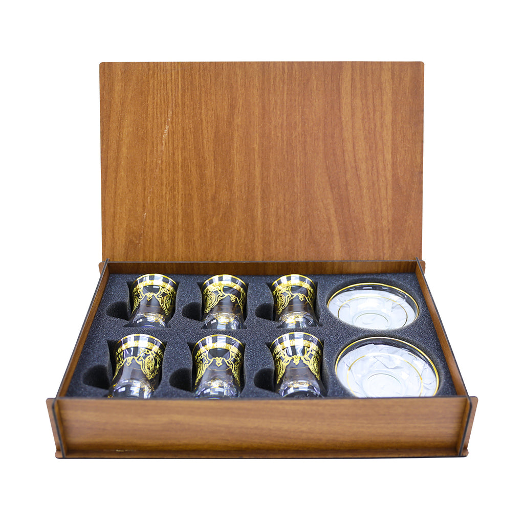 ENES CAM TEA SET W/B ES-TS21