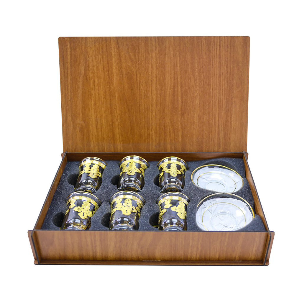 ENES CAM TEA SET W/G ES-TS9
