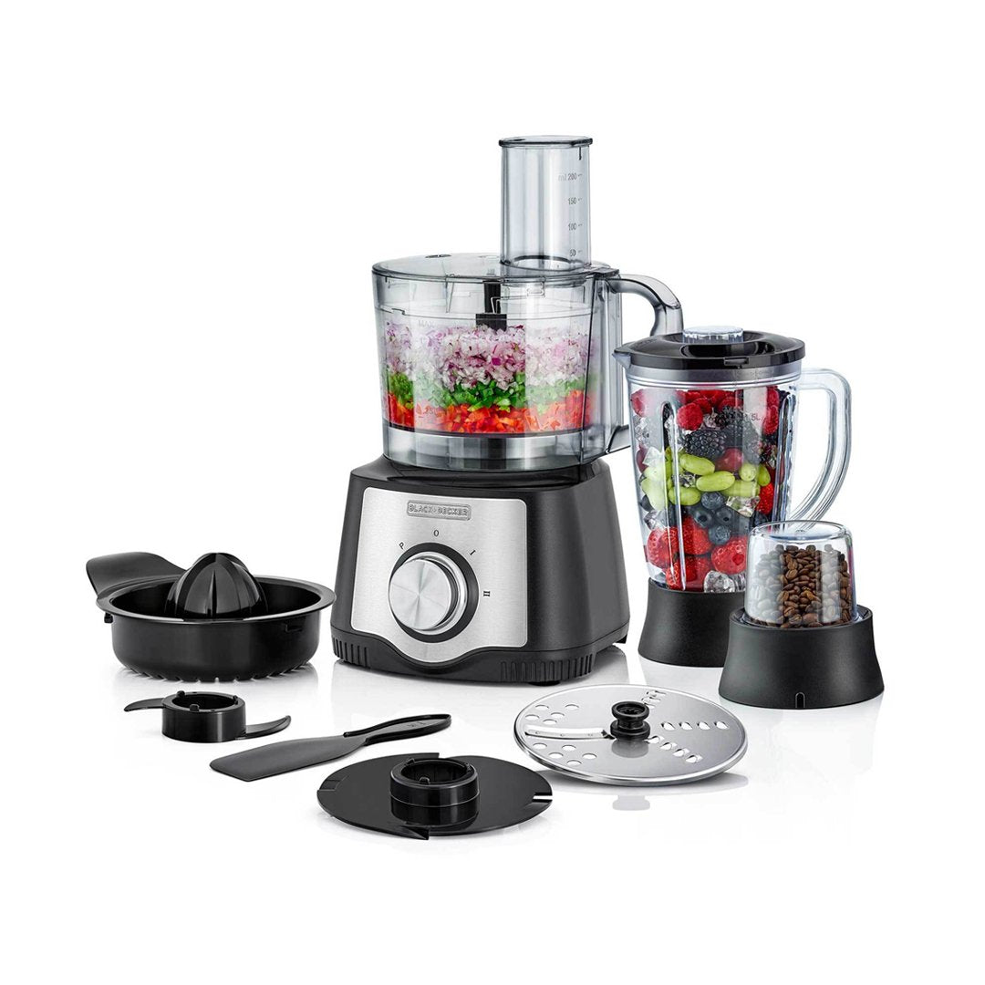 Black Decker 600 Watts 29 Functions Food Processor Almuftah Center