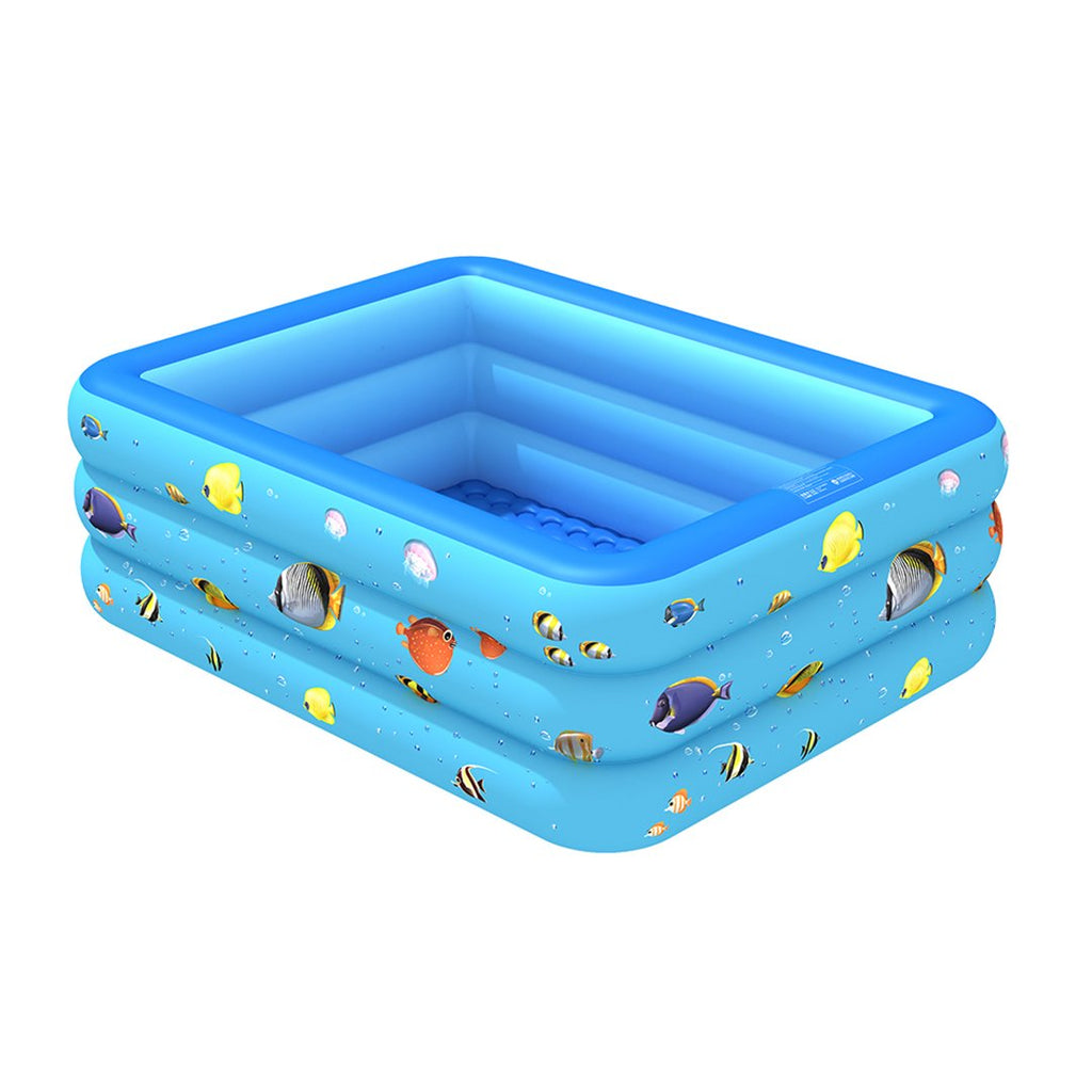 ALM SQUARE POOL 130x85x50CM PVC LXS004