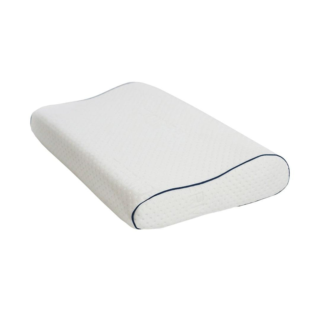 VISCOTEX AIR ORTHOPEDIC PILLOW WITH GREEN PIPING 60X43X14/12CM VOE97