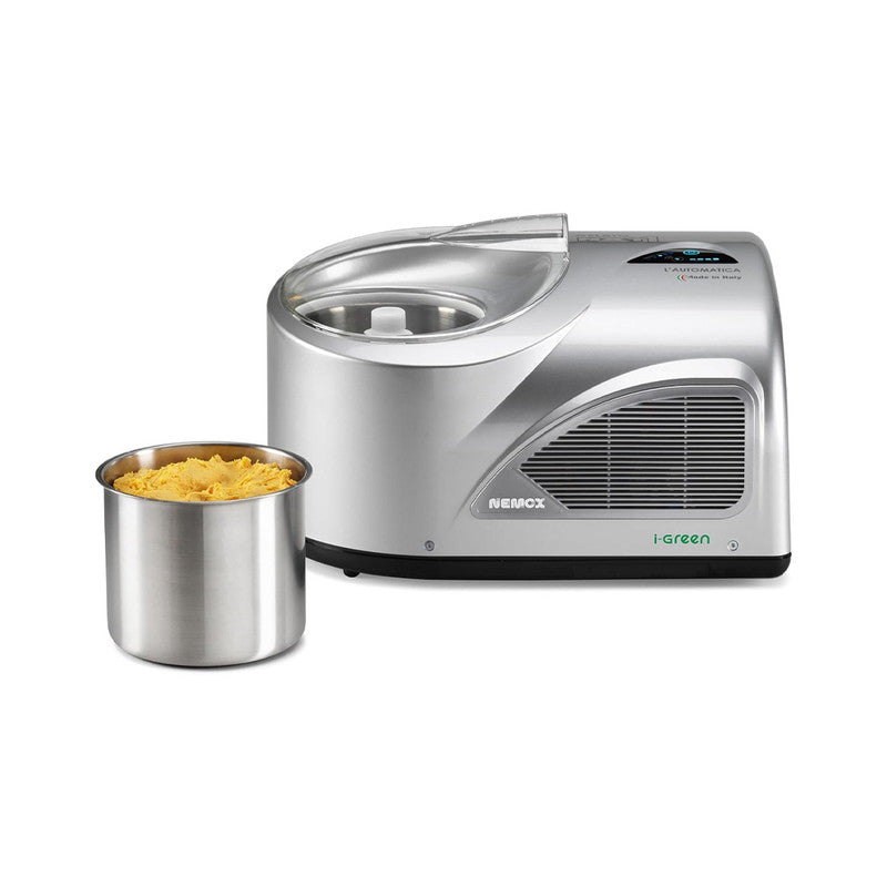 Nemox Gelato NXT1 i-Green Ice Cream Maker – Silver Nemox Gelato NXT1 i-Green Ice Cream Maker – Silver