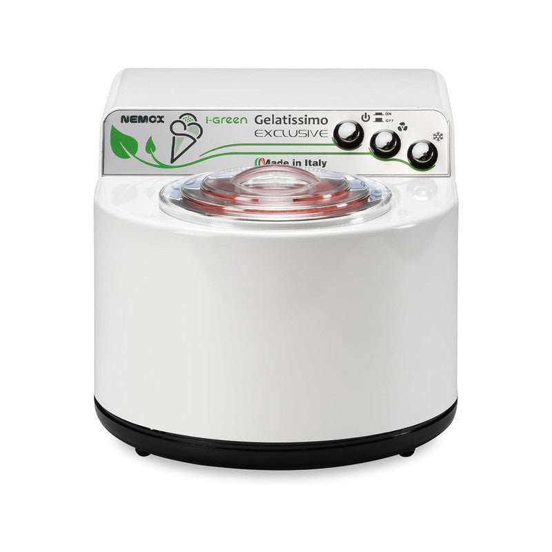 Nemox Gelatissimo Exclusive i-Green Ice Cream Maker – White