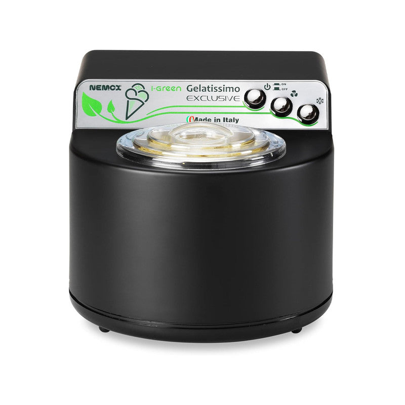 Nemox Gelatissimo Exclusive i-Green Ice Cream Maker – Black