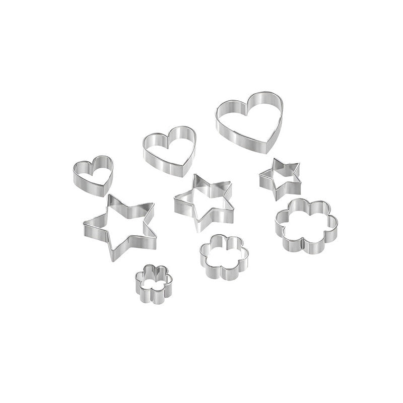 Pedrini Cookie Cutters, 9 Pieces Assorted Pedrini Cookie Cutters, 9 Pieces Assorted