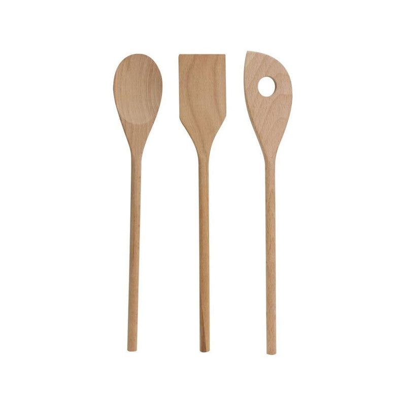 Pedrini Wooden Spoons 3 Pieces Set