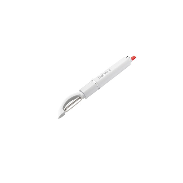 Pedrini Stainless Steel Peeler with Swivelling Blade
