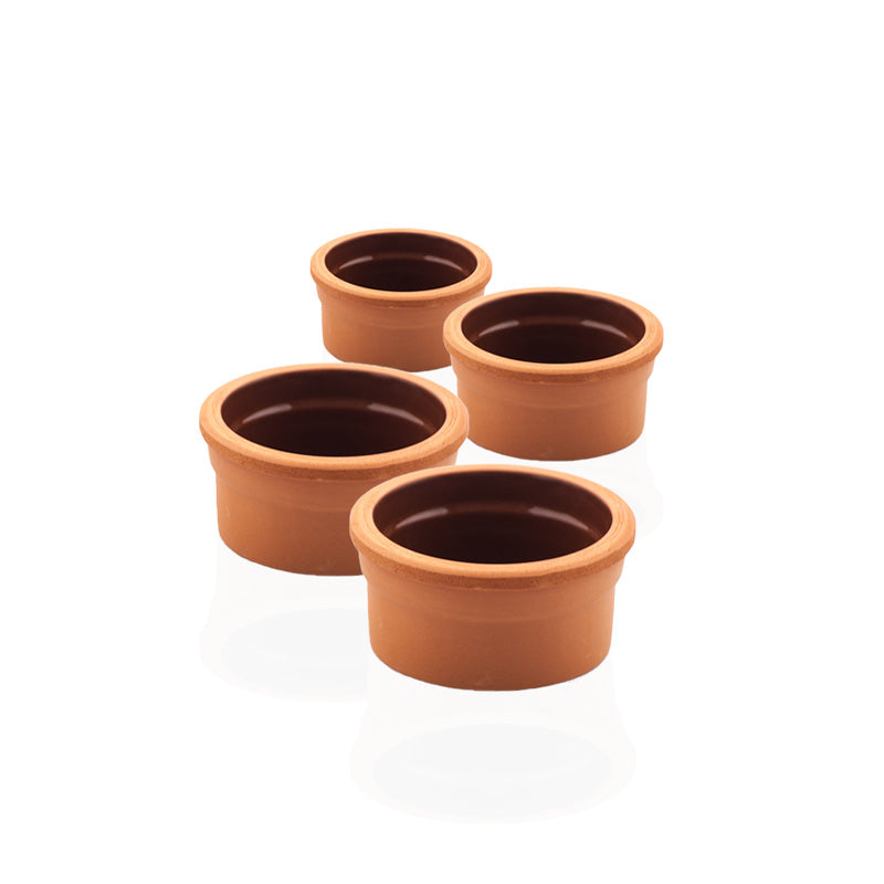 Viapot Florya Round Bowl 4 Pcs Set 150 ml