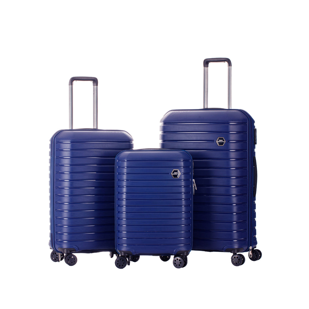 Francesco Ferellino Luggage Navy - Multiple Sizes | 1FF0106633-005 | Luggage | Hard Luggage, Luggage, New Arrivals |Image 1