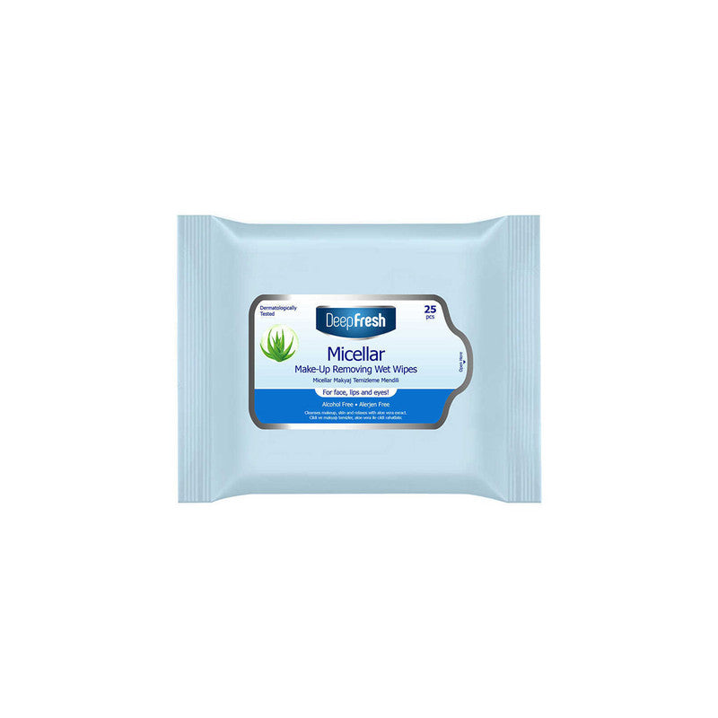 Deep Fresh 25 Sheets Micellar Make Up Removal Wipes