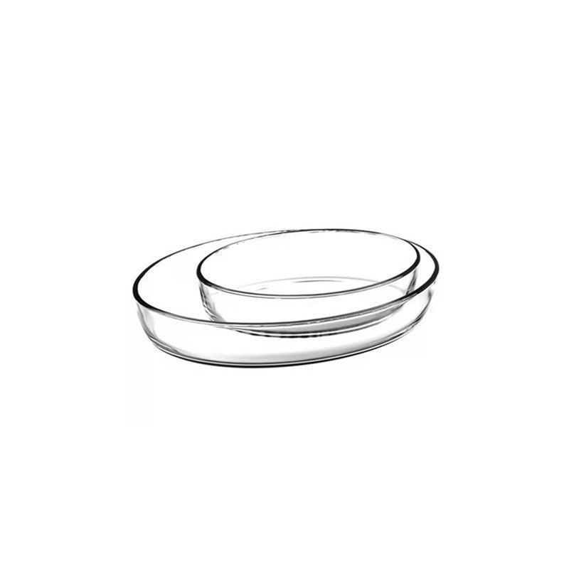 BrArt Oval Plain 2 Pieces Set