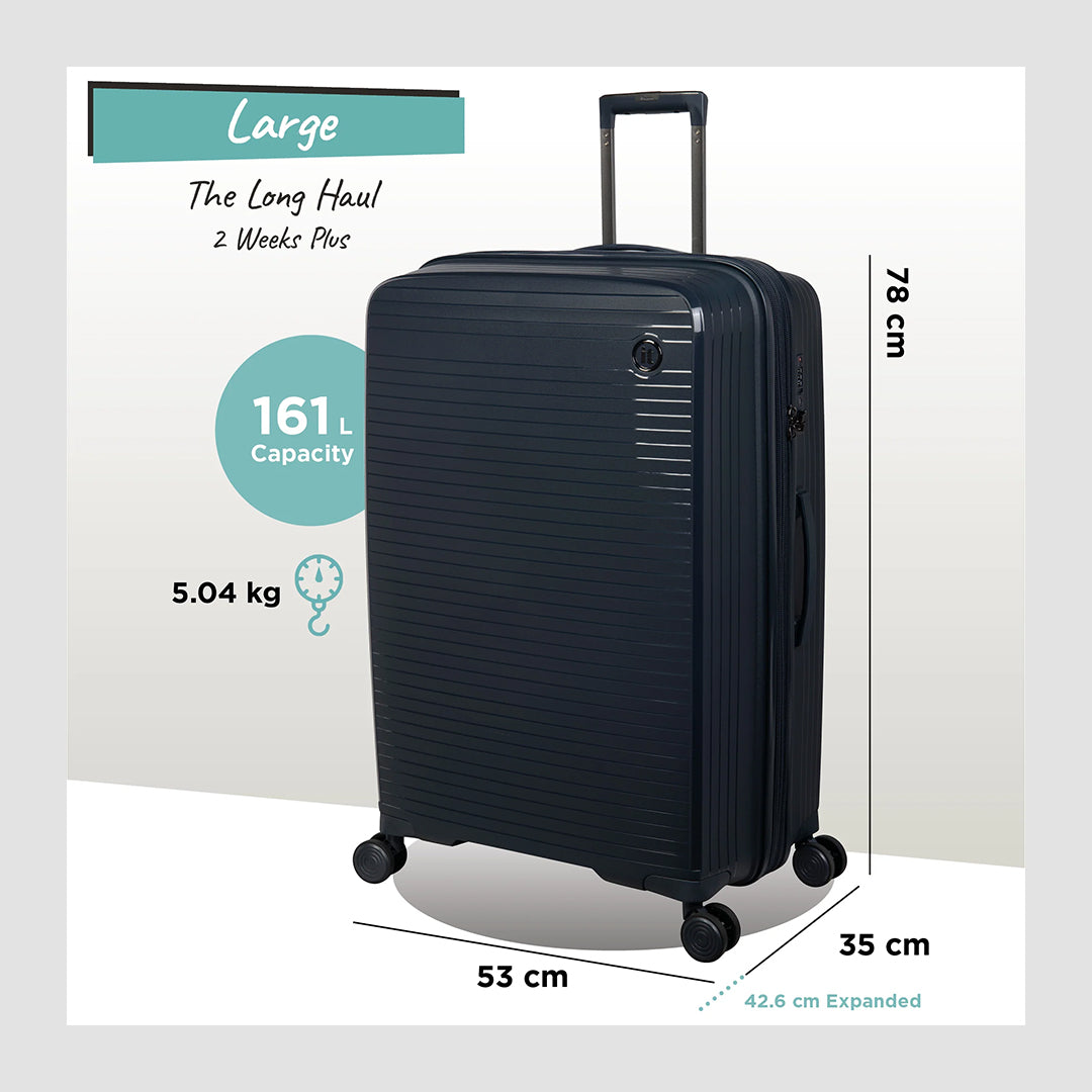 It Luggage Expandable Suitcase Navy Large | 15288108-TB10437 | Luggage | Hard Luggage, Luggage |Image 4