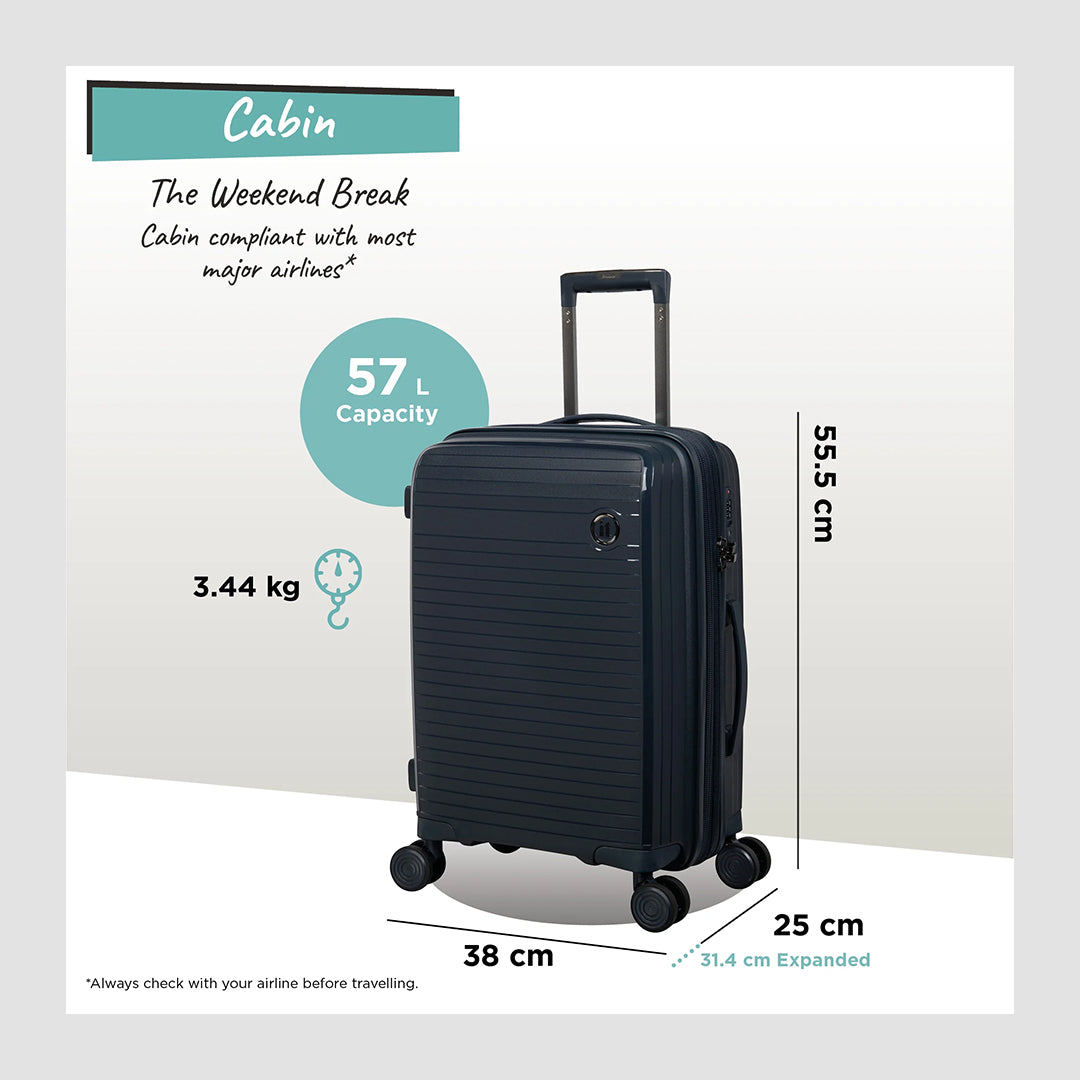 It Luggage Expandable Suitcase Navy Cabin | 15288108-TB10451 | Luggage | Hard Luggage, Luggage |Image 4