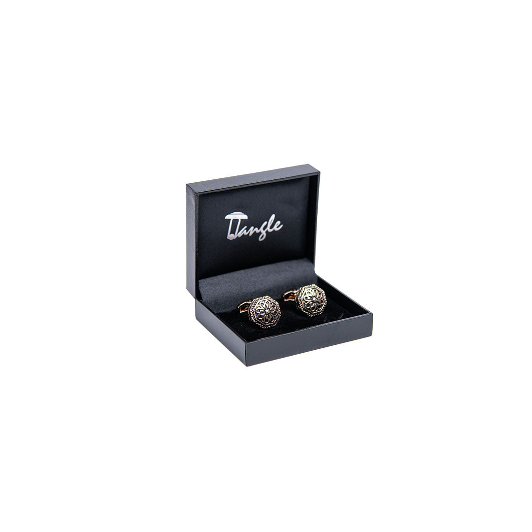 Tangle Men Gold Cufflinks Tangle Men Gold Cufflinks