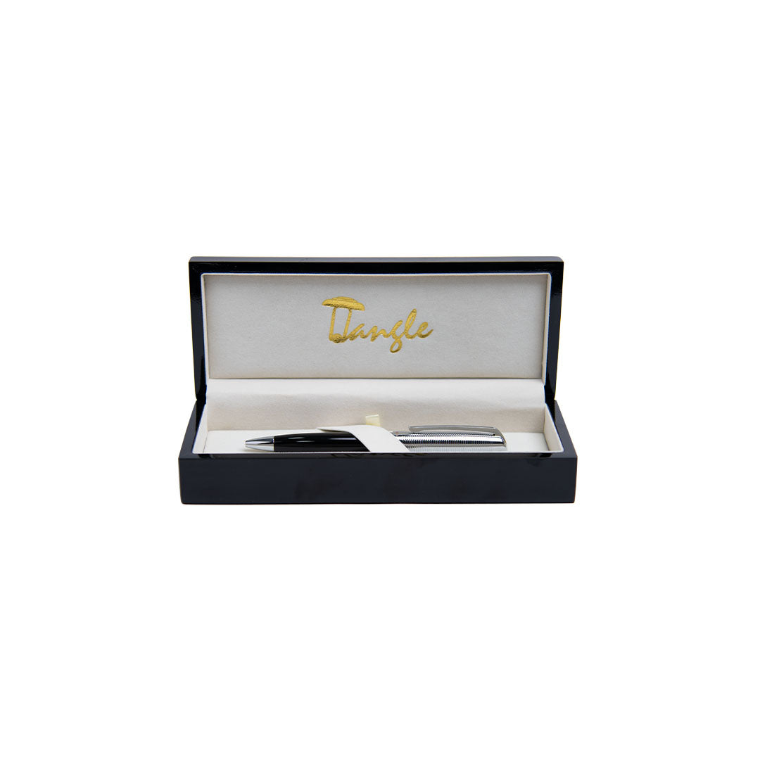 Tangle Ballpoint Black & Silver Pen Tangle Ballpoint Black & Silver Pen