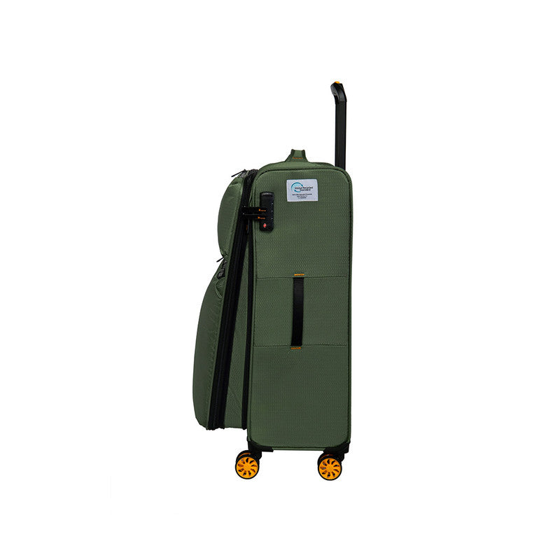 IT Luggage Green Tea 3 Piece Trolley Set Almuftah Center