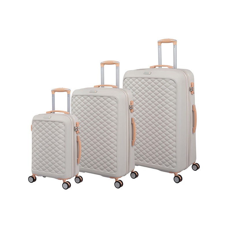 IT Luggage Pumice Stone 3 Piece Trolley Set  16285308-TB70578-1