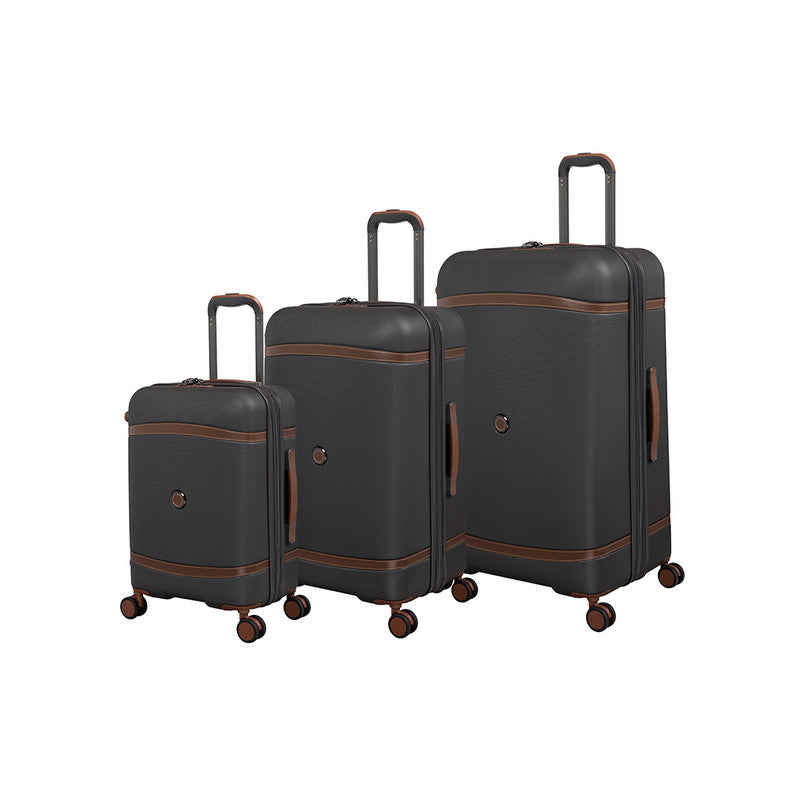 IT Luggage Extravagant 3 Piece Trolley Set – Turkish Coffee