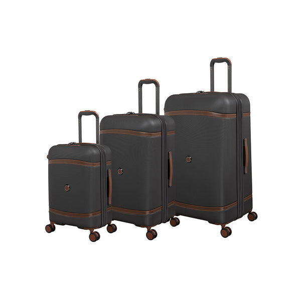 IT Luggage Extravagant 3 Piece Trolley Set – Turkish Coffee