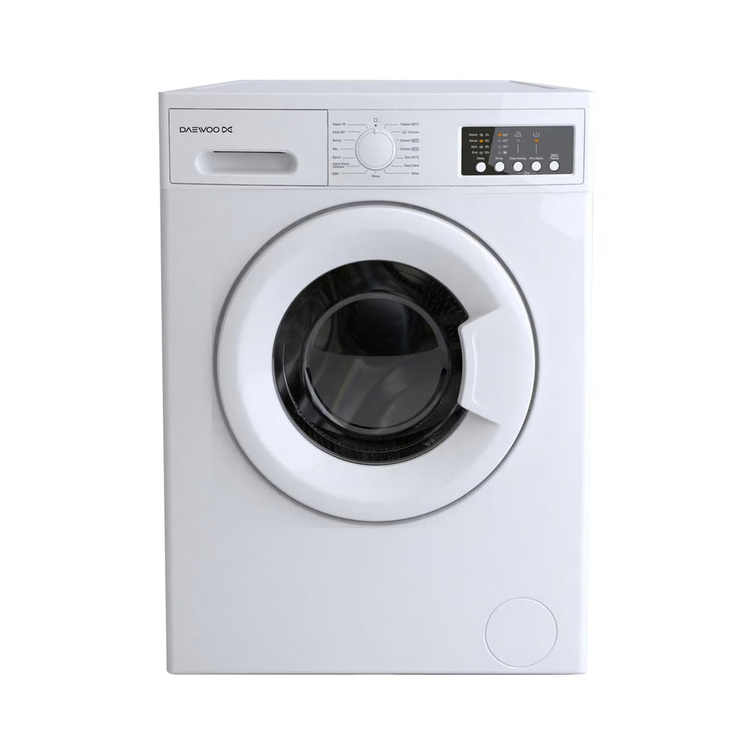 Daewoo 7 Kg White Front Load Washing Machine | DWD-MV7031 | Home Appliances | Front Load, Home Appliances, Major Appliances, Washing Machines |Image 1