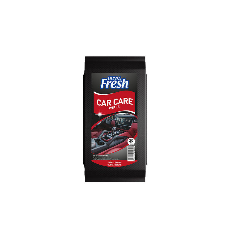 Ultra Fresh 20 Sheets Car Cleaning Wet Wipes