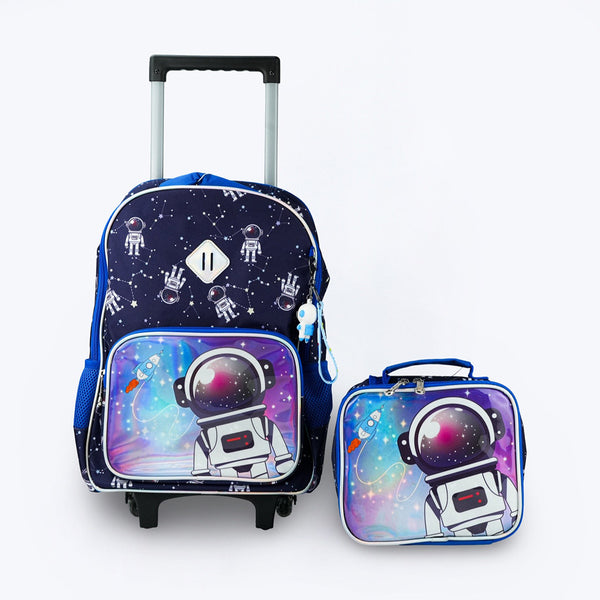 Fj School Bag Trolley 16" Set - Assorted Colors