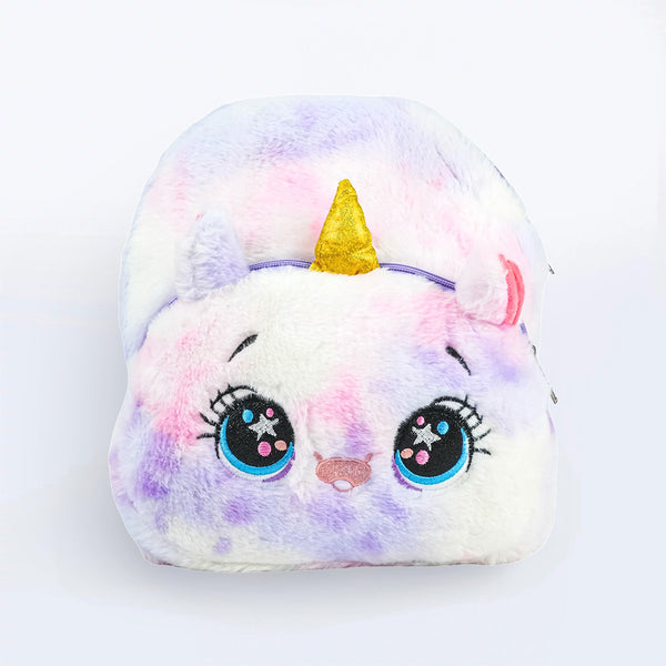Fj School Bag Backpack Fluffy Unicorn - Assorted Colors