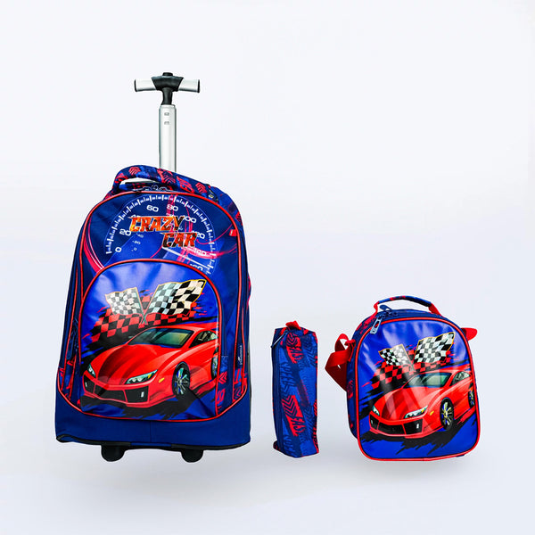 Fj School Bag Trolley Boys