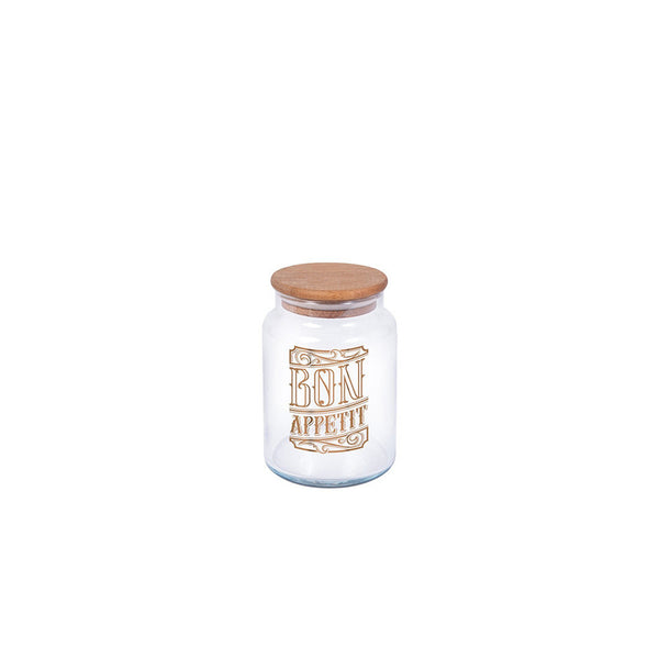 Herevin 890cc Jar With Bamboo Lid