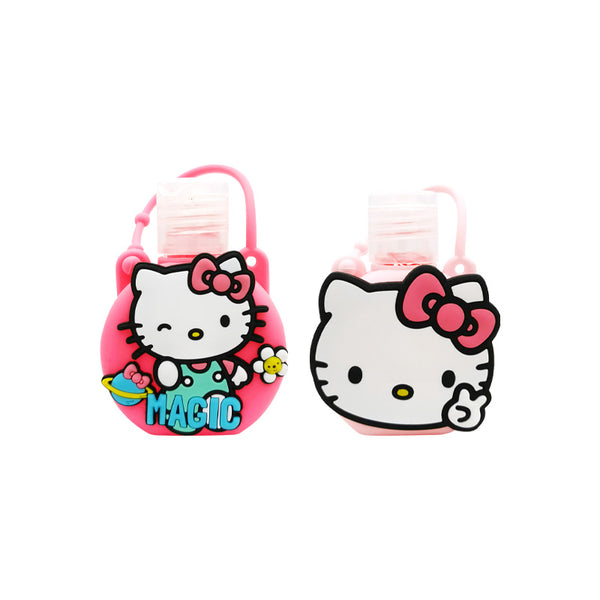 Take Care Hello Kitty Hand Sanitizer Gel Set - 35ml with Silicone Holder