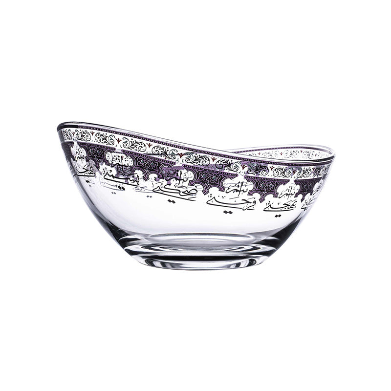 Dimlaj Suroor Platinum & Glass Bowl