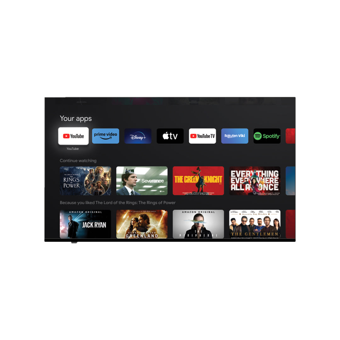 Sharp 75" UHD-4K Frameless Google Smart TV | 4T-C75FJ1X | Electronics | 4K UHD, Electronics, Tvs |Image 2