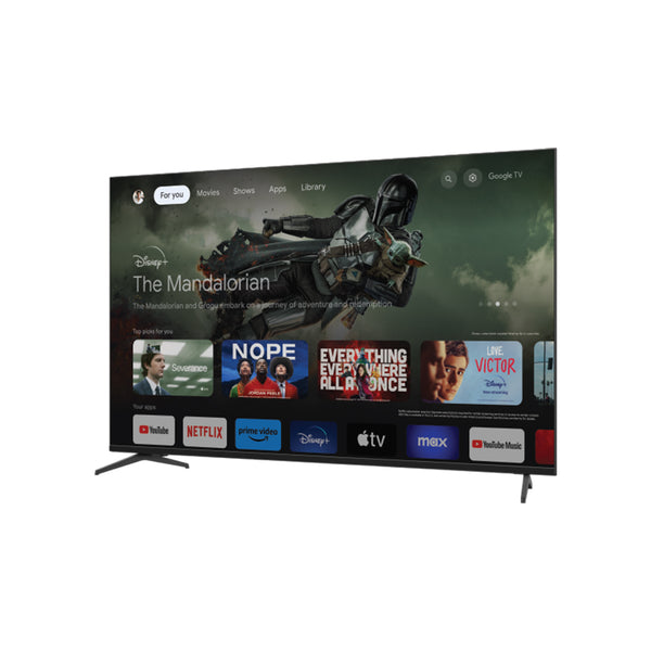 Sharp 75" UHD-4K Frameless Google Smart TV | 4T-C75FJ1X | Electronics | 4K UHD, Electronics, Tvs |Image 1
