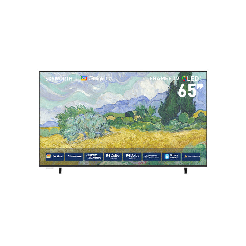 Skyworth 65” QLED 4K UHD Smart Google Tv
