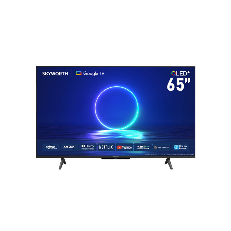 Skyworth 65” 4K LED Smart Google Tv