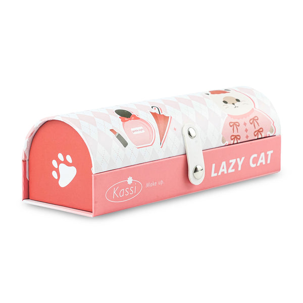 Fj Lazy Cat Pencil Case - Assorted Colors