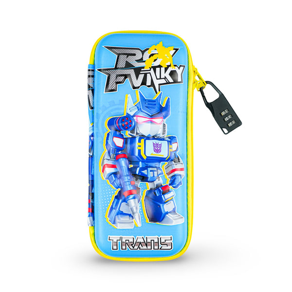 Fj Transformers Pencil Case With Lock - Assorted Colors