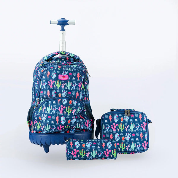 Fj School Bag Trolley Set 18" - Assorted Colors