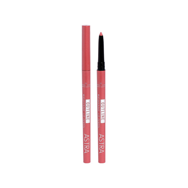 Astra-Outline-Watreproof-Lip-Pencil-0000834 - Cosmetics,Lips Make up