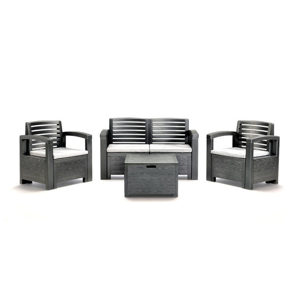 Bica Nevada 4-Seater Outdoor Set – Graphite