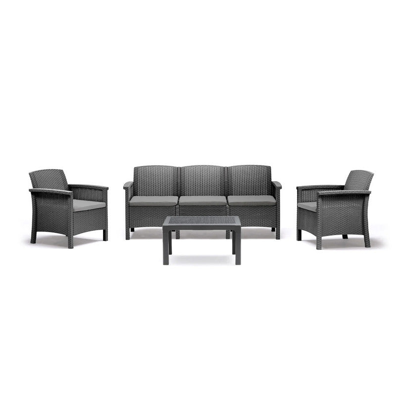 Bica Rialto 5-Seater Outdoor Set – Graphite