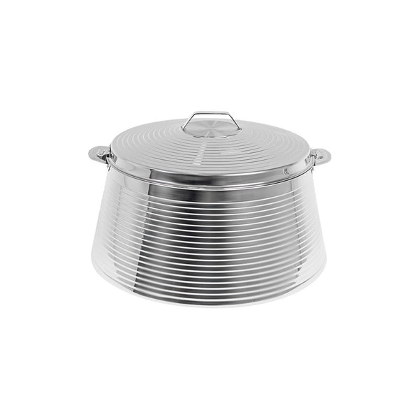 Aksharam Silver Max 11 Liters Stainless Steel Hotpot