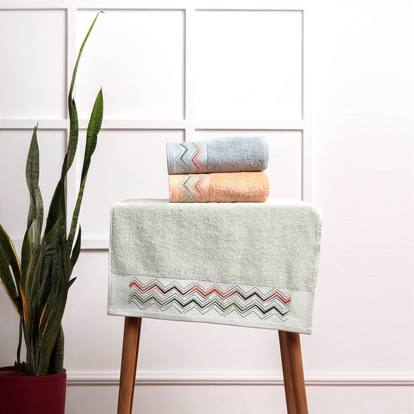 Gelin House Alda 100% Cotton Towel Set - Available In Multiple Colors